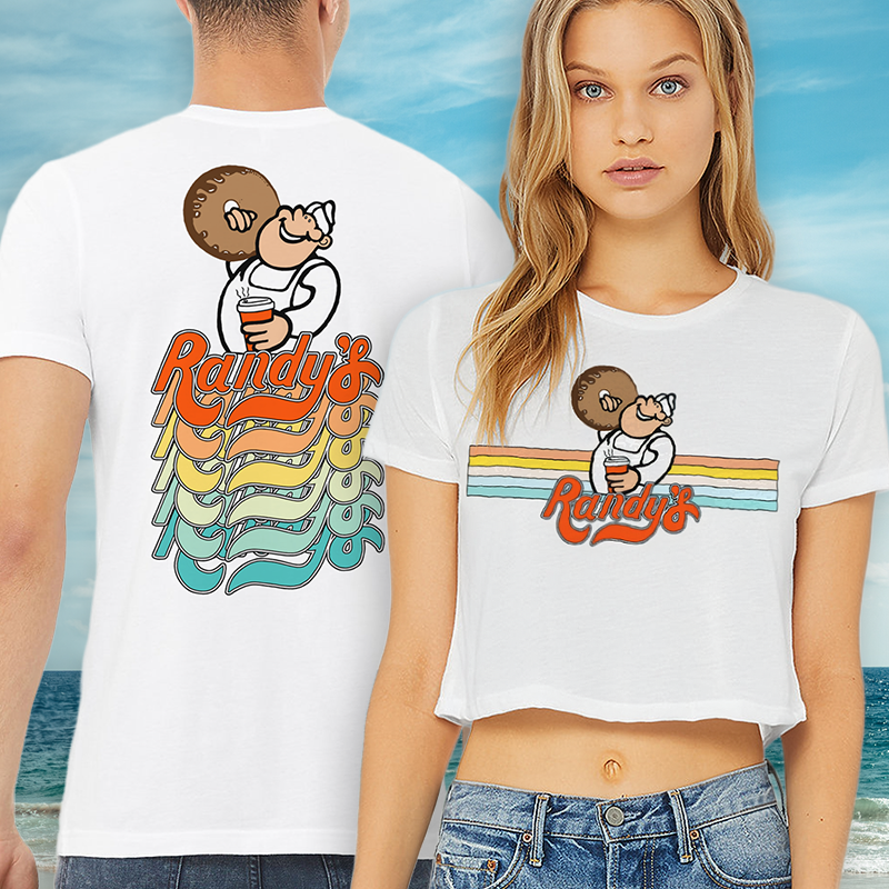 Randy's Merch Design Merchandise Strategy and Design for Randy's Donuts, San Francisco
